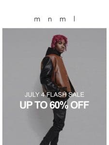 July 4 Flash Sale now live