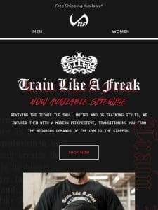 Just Dropped: Train Like a FREAK