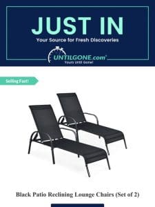 Just In! – 73% Off Reclining Lounge Chairs