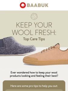 Keep your wool happy: simple care tips ?