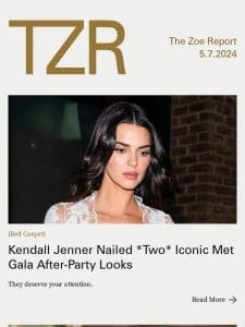 Kendall Jenner Nailed *Two* Iconic Met Gala After-Party Looks