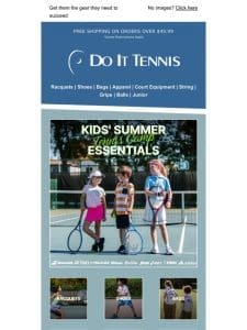 Kids Tennis Camp Gear Guide