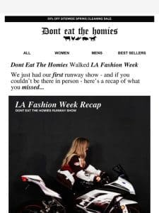 LA Fashion Week Recap!