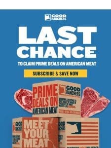 LAST CHANCE to Grab Prime Week Savings❗