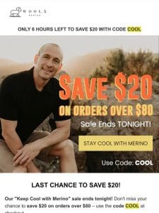 ? LAST CHANCE to Save!