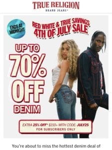 LAST DAY ⏰ 70% OFF DENIM