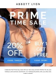 LAST FEW HOURS ? Prime Time Sale is ending!