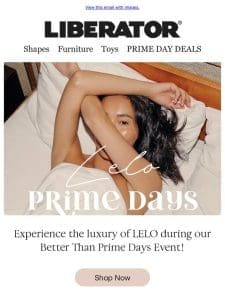 LELO Prime Day Sale! 35% Off + FREE Gifts!