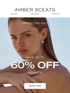 LIMITED TIME | UP TO 60% OFF