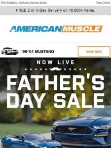 LIVE: Father’s Day Sale