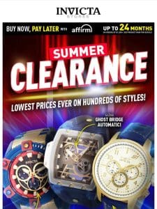 LOWEST PRICES EVER❗️ Watches On CLEARANCE ❗