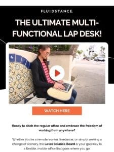 Lap desk， leveled up!