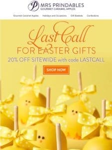 Last Call for Easter! Order by 12pm CT Today!