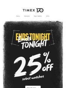 Last Chance ? 25% OFF Flash Sale