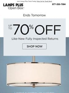 Last Chance! Don’t Miss It – Up to 70% Off