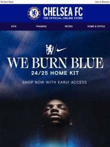 Last Chance For Early Access | 24/25 Home Kit