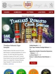 Last Chance! Luciano Cigars & Plasencia Spring Harvest Ends Soon!!?