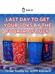 Last Chance for 4th of July Shipping PLUS…