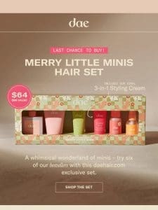 Last Chance to grab our Merry Little Minis ?