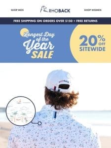 Last Day: 20% OFF Sitewide