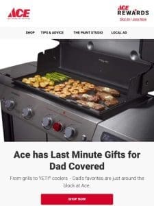 Last Minute Gifts Dad will Love