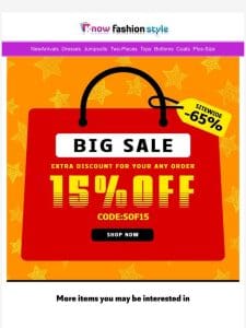 Last big discount in February?Please hurry up!