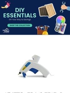 Last call for DIY Essentials! Make your projects shine!