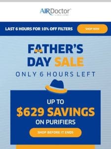 Last chance Father’s Day discounts!