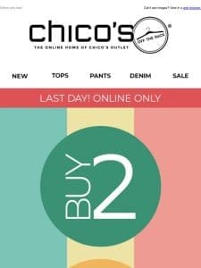 Last day for buy 2+， get 25% off