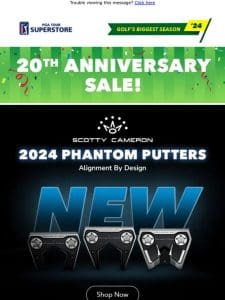 Launch Alert: 2024 Scotty Cameron Phantom Putters