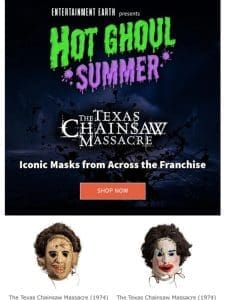 Leatherface and Art the Clown: A Match Made in Hot Ghoul Summer Heaven!