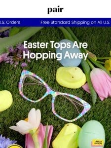 Leaving Soon: Easter Tops