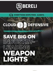 ? Light This Way Folks!?Cloud Defensive Weapon Lights