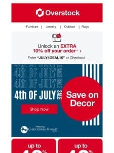 Light Up Your 4th With Deals That Are Explosively Good!