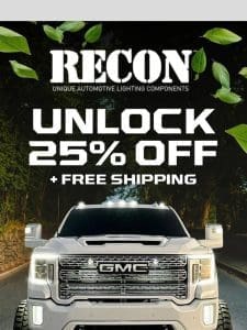 Light Up Your Spring with RECON!