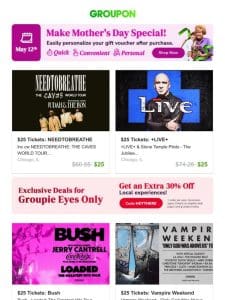 Live Nation Concert Week – It’s HERE! $25 Tickets to hundreds of shows!