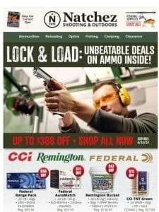 Load Up on Rimfire Ammo Deals