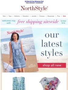 Look What’s New @ NorthStyle ~ Plus Free Shipping ~ Shop Now!