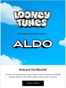 Looney Tunes™ x ALDO just launched