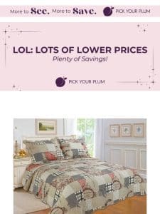 Lots of Low Prices – Find Everything You Need at Lower Prices!