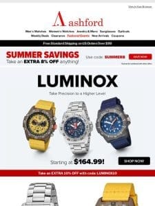 Luminox Watches from $164.99 – Adventure Awaits!