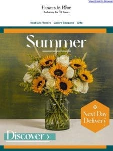 Luxury British Sunflowers Are Here!