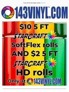 MASSIVE Savings on 5ft Rolls!