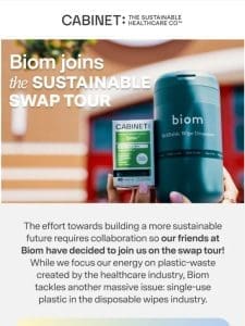 MEET BIOM   Biom joins the Sustainable Swap Tour