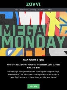 MEGA Monday! Extra Savings & More Bundles?