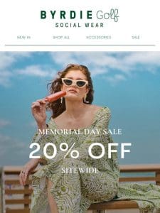 MEMORIAL DAY SALE