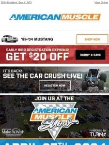 MONSTER TRUCK CAR CRUSH – Don’t Miss It!