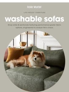 Machine Washable Seating