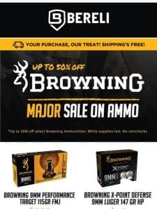 ? Major Sale On Browning Ammunition ?