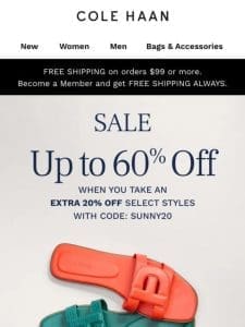 Major sandal deals: Save up to 60% off